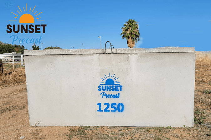Buy concrete septic tank. Septic tanks for sale from Sunset Septic, Sunset Precast, serving the Phoenix AZ area.